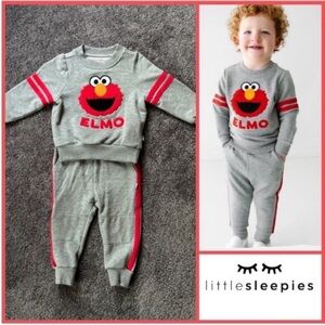 Little Sleepies Elmo Sweatshirt & Jogger Set